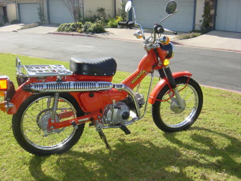 1975 Honda trail 90 #5