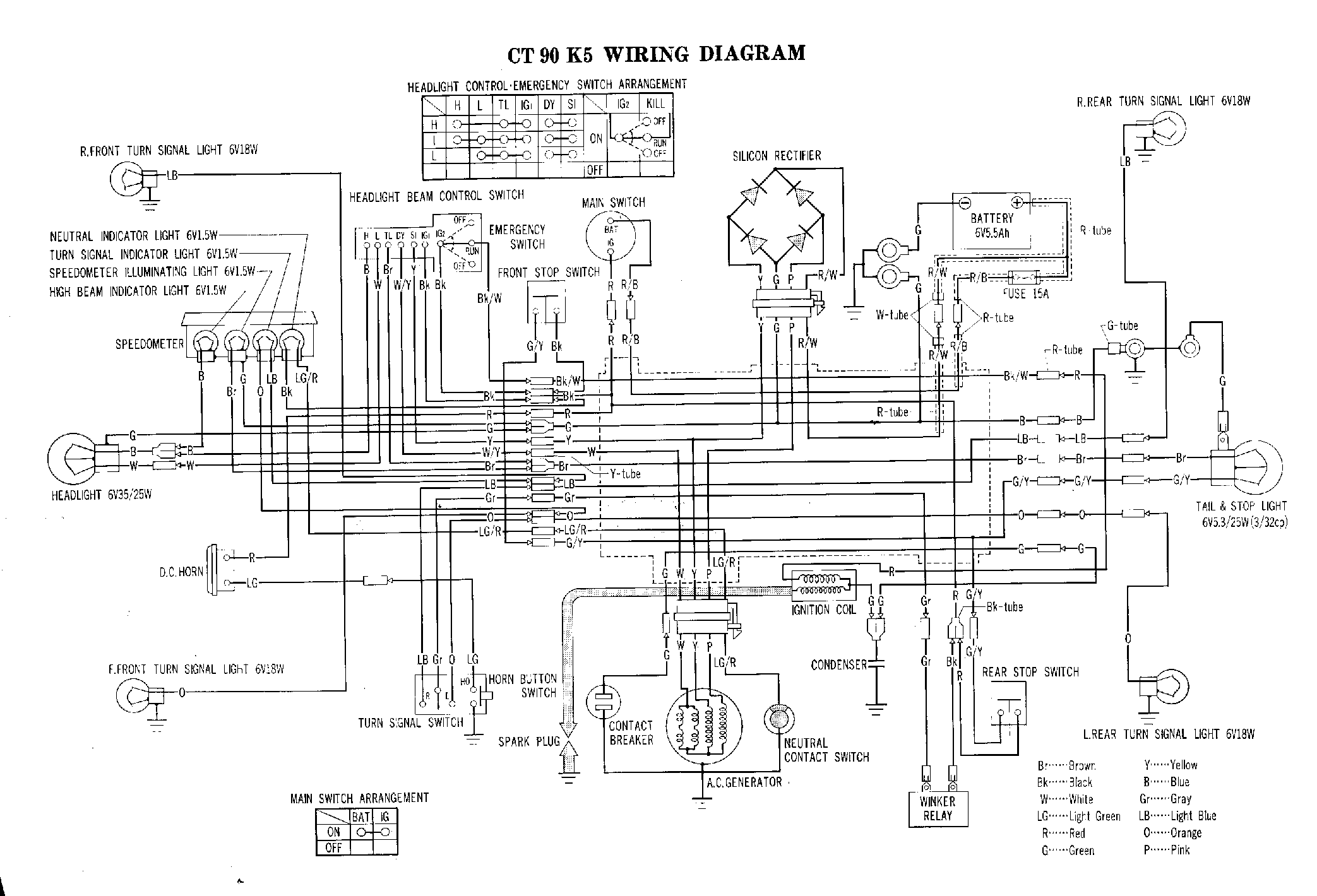 Honda trail 90 wiring #3